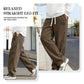 📢📢60 % Rabatt!! ⏰Herrenhose mit lockerer Passform, Kordelzug und Taschen