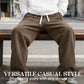 📢📢60 % Rabatt!! ⏰Herrenhose mit lockerer Passform, Kordelzug und Taschen
