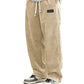 📢📢60 % Rabatt!! ⏰Herrenhose mit lockerer Passform, Kordelzug und Taschen