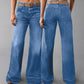 📢📢60 % Rabatt!! ⏰Retro-Jeans für Damen mit Taschen