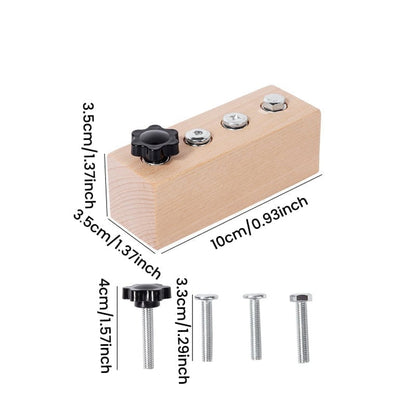 🔥Heißer Verkauf 50% Rabatt🔥🪛🔩🔧Pädagogisches Schraub-Activity-Board🎁