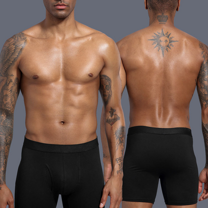 📢📢50 % Rabatt!! ⏰Herren atmungsaktive lange Boxer-Slips