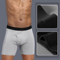📢📢50 % Rabatt!! ⏰Herren atmungsaktive lange Boxer-Slips