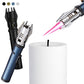 📢📢50 % Rabatt!! ⏰[Kreatives Geschenk] Große, winddichte Multifunktions-Schweißtaschenlampe Feuerzeug