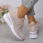 📢📢50% RABATT! ⏰ Atmungsaktive Sneaker aus Mesh mit Strassverzierung – Funkelndes Design, Leichte Belüftung & Rutschfeste Gummisohle ✨👟