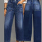 👖✨ Damen Casual High-Rise Weitbeinjeans – Schmeichelhafte Passform, Dehnbarer Komfort & Lässiger Style 💃