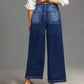 📢📢60% Rabatt!! ⏰Damen Casual High-Rise Weitbeinjeans
