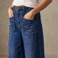 📢📢60% Rabatt!! ⏰Damen Casual High-Rise Weitbeinjeans