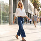 🌞Frühlingserwachen: 50% Rabatt!👖 Damen High-Rise Weitbeinjeans – Casual & bequem!