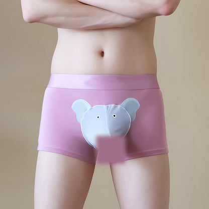 📢📢50 % RABATT!!⏰Atmungsaktive Herren-Boxershorts mit 3D-Beutel