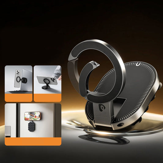 Multi-Functional Magnetic & Suction Phone Stand