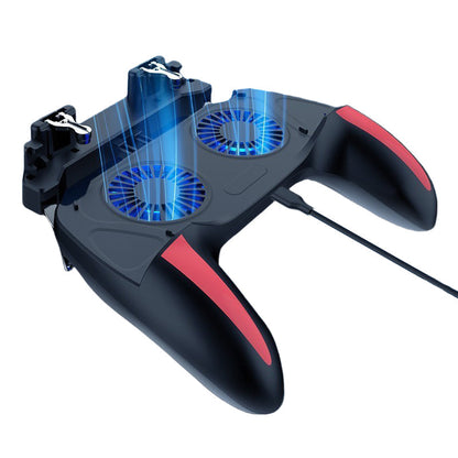 Mobile Gaming-Steuerung mit zwei Kühlventilatoren