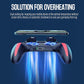 Mobile Gaming-Steuerung mit zwei Kühlventilatoren