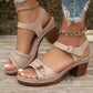 Damen Sandalen mit Blockabsatz