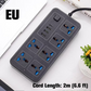 📢📢50% RABATT !!⏰Mehrfachsteckdose mit langer Verlängerungsschnur – USB-Ports inklusive, Überspannungsschutz & kompaktes Design 📱