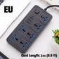 📢📢50% RABATT !!⏰Mehrfachsteckdose mit langer Verlängerungsschnur – USB-Ports inklusive, Überspannungsschutz & kompaktes Design 📱