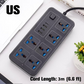 📢📢50% RABATT !!⏰Mehrfachsteckdose mit langer Verlängerungsschnur – USB-Ports inklusive, Überspannungsschutz & kompaktes Design 📱