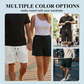 Men's Casual Waffle Knit Drawstring Shorts