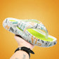 Bequeme Sommer-Flip-Flops mit dicken Sohlen