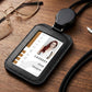 📢📢50 % Rabatt!! ⏰Retractable ID Badge Holder with Lanyard