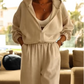 📢📢60% RABATT! ⏰ Bequemer Casual Jumpsuit mit Kapuze für Freizeit & Zuhause