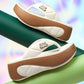 📢📢50% RABATT! ⏰Sommerliche Flip-Flops für Damen mit weicher Plateausohle und Farbblock-Design