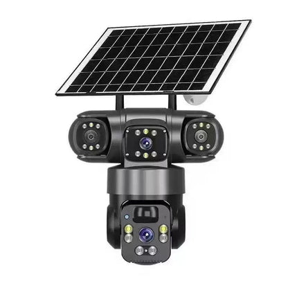 🔥Solarbetriebene Mehrwinkel-Überwachungskamera