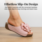 👡 50% RABATT! 🎀 Damen-Bowknot Zehenfreie Keilabsatz-Sandalen – Stilvoll, Bequem & Perfekt für Sommer & Feste 🌸