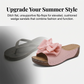 👡 50% RABATT! 🎀 Damen-Bowknot Zehenfreie Keilabsatz-Sandalen – Stilvoll, Bequem & Perfekt für Sommer & Feste 🌸