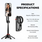 📢📢50 % Rabatt!! ⏰3-in-1 magnetischer Mini-Selfie-Stick