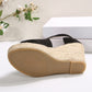 📢📢50 % Rabatt!! ⏰Damen-Sandalen mit Plateau und Schnallenriemen