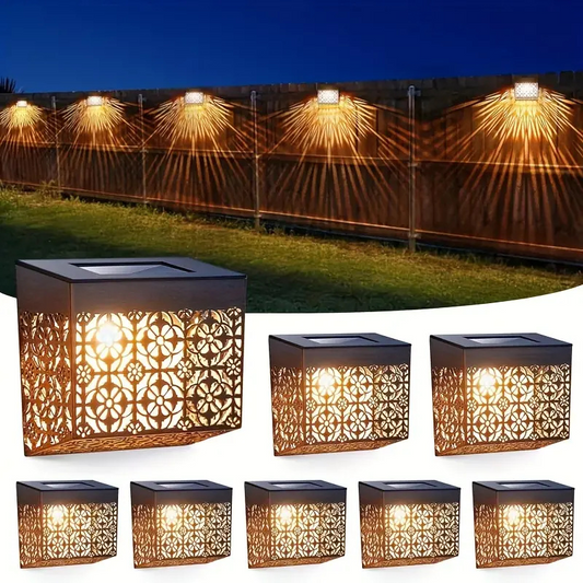 📢📢50 % Rabatt!! ⏰Solarbetriebene LED-Wandleuchte für Wege und den Garten💡