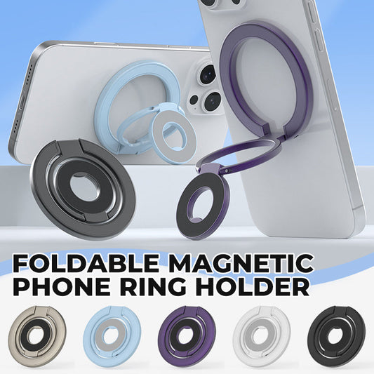 📢📢50 % Rabatt!! ⏰Faltbarer magnetischer Handy-Ringhalter