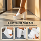 Slip-On Open Toe Lug Sole Sandals