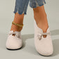 Comfortable Slip-On Faux Suede Flats
