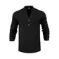 📢📢50 % Rabatt!! ⏰Lässiges Henley-T-Shirt für Herren