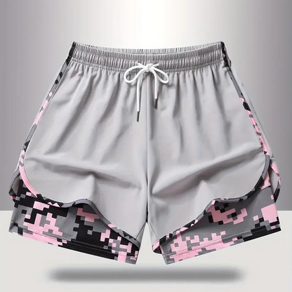 📢📢50 % Rabatt!! ⏰Lässige Sportshorts für Damen mit integriertem Innenfutter