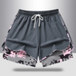 📢📢50 % Rabatt!! ⏰Lässige Sportshorts für Damen mit integriertem Innenfutter