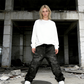Casual Straight Leg Denim with Patch Details
