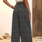 📢📢40 % Rabatt!! ⏰Damen-Hose mit gerafftem Hohem Bund & Weitem Bein – Leicht, vielseitig & eleganter Oversize-Style 🌿