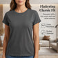 5er-Pack vielseitige unifarbene T-Shirts