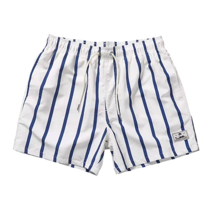 🩳 50% RABATT! 🌊 Herren Gestreifte Schnelltrocknende Leichte Strandshorts – Bequem, Stylisch & Perfekt Für Den Strand & Urlaub 🏖️