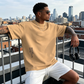 📢📢60 % Rabatt!! ⏰Herren Urban Style Loose Fit Kurzarm-Shirt