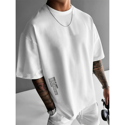 📢📢60 % Rabatt!! ⏰Herren Urban Style Loose Fit Kurzarm-Shirt