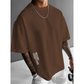 📢📢60 % Rabatt!! ⏰Herren Urban Style Loose Fit Kurzarm-Shirt