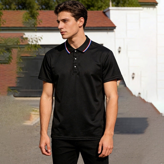 👔 LIMITIERTES ANGEBOT: 50% RABATT! ⛳ Golf-Freizeit-Set für Herren – Atmungsaktive Kurzarmhemden mit Kragen 🎯
