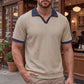 👕 50% RABATT! 🔥 Herren Kurzarm Strickshirt – Bequemer Schnitt, Klassisches Design & Perfekt Für Den Alltag 🏠