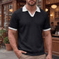 👕 50% RABATT! 🔥 Herren Kurzarm Strickshirt – Bequemer Schnitt, Klassisches Design & Perfekt Für Den Alltag 🏠