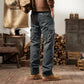 👖49% Rabatt! ⚡ Herren-Taktik-Arbeitshosen – gerade geschnitten, atmungsaktives hochwertiges Baumwollmaterial, praktische Taschen 🎒