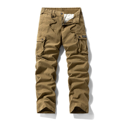 👖49% Rabatt! ⚡ Herren-Taktik-Arbeitshosen – gerade geschnitten, atmungsaktives hochwertiges Baumwollmaterial, praktische Taschen 🎒